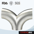 Accesorios de tubería de acero inoxidable tipo lateral sanitaria (JN-FT3004)